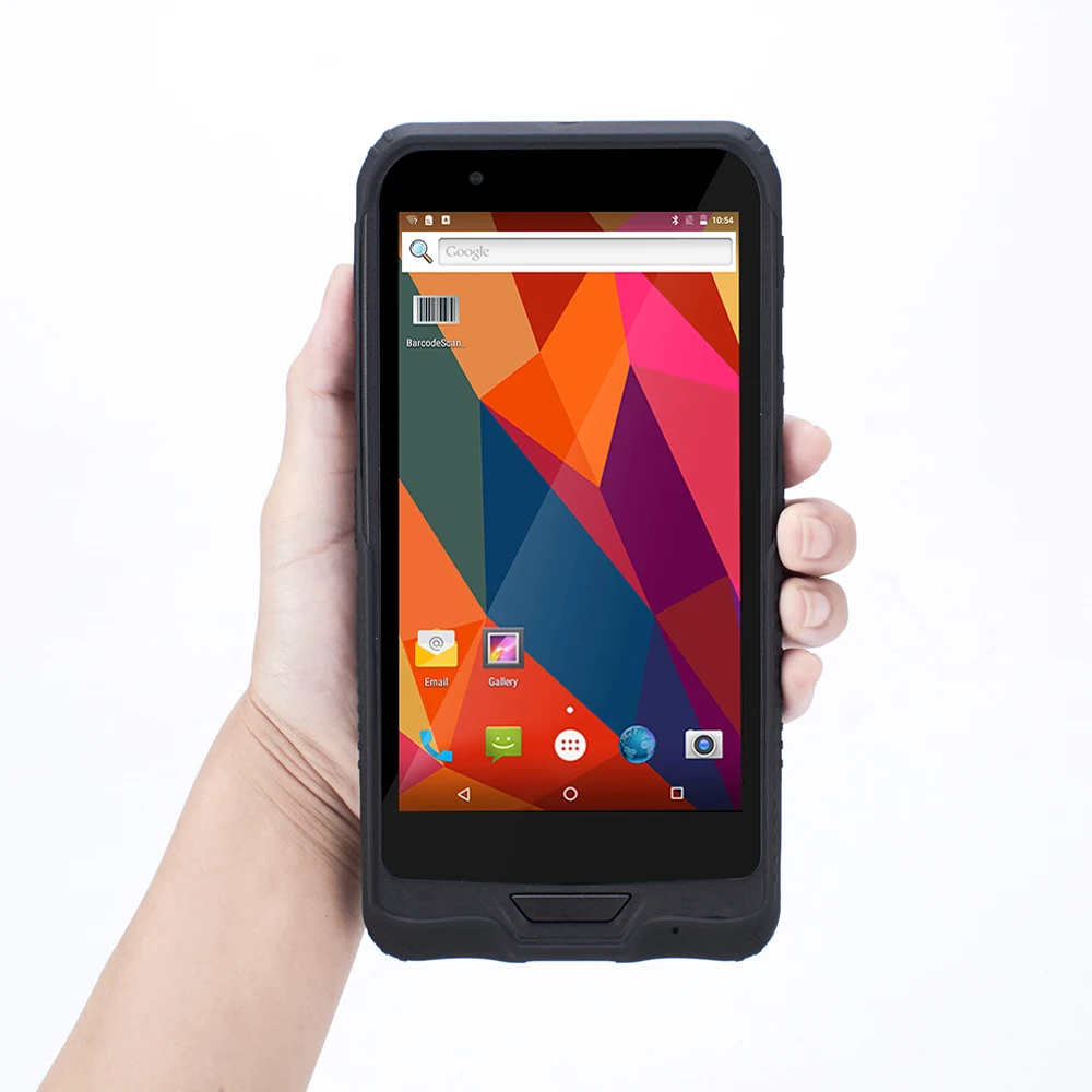 Высокое качество " сборщик мобильных данных ручной КПК терминал 4G Android 1D/2D сканер штрих-кода с зарядной колыбелью Пистолетная ручка