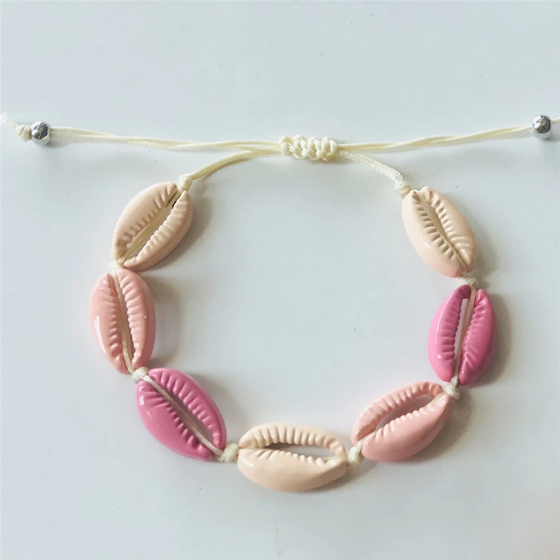 Boho Shell Anklet Bracelet Colorful Anklets Foot Jewelry Accessories for Women and Girls | Украшения и аксессуары