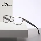 Новые очки для чтения, очки для чтения для мужчин и женщин, высококачественные металлические очки с диоптриями, деловые и офисные мужские очки для чтения
