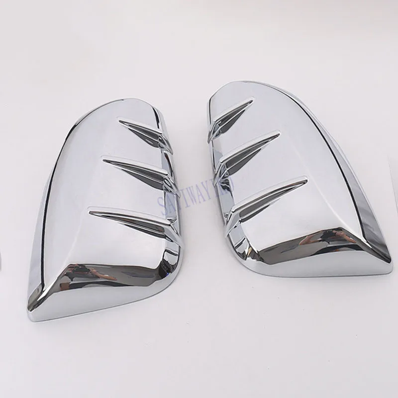 

2 шт. для Toyota RAV4 XA50 2019 Выделите серебро Цвет двери боковые зеркала заднего вида наложения хром автомобиль Средства для укладки волос