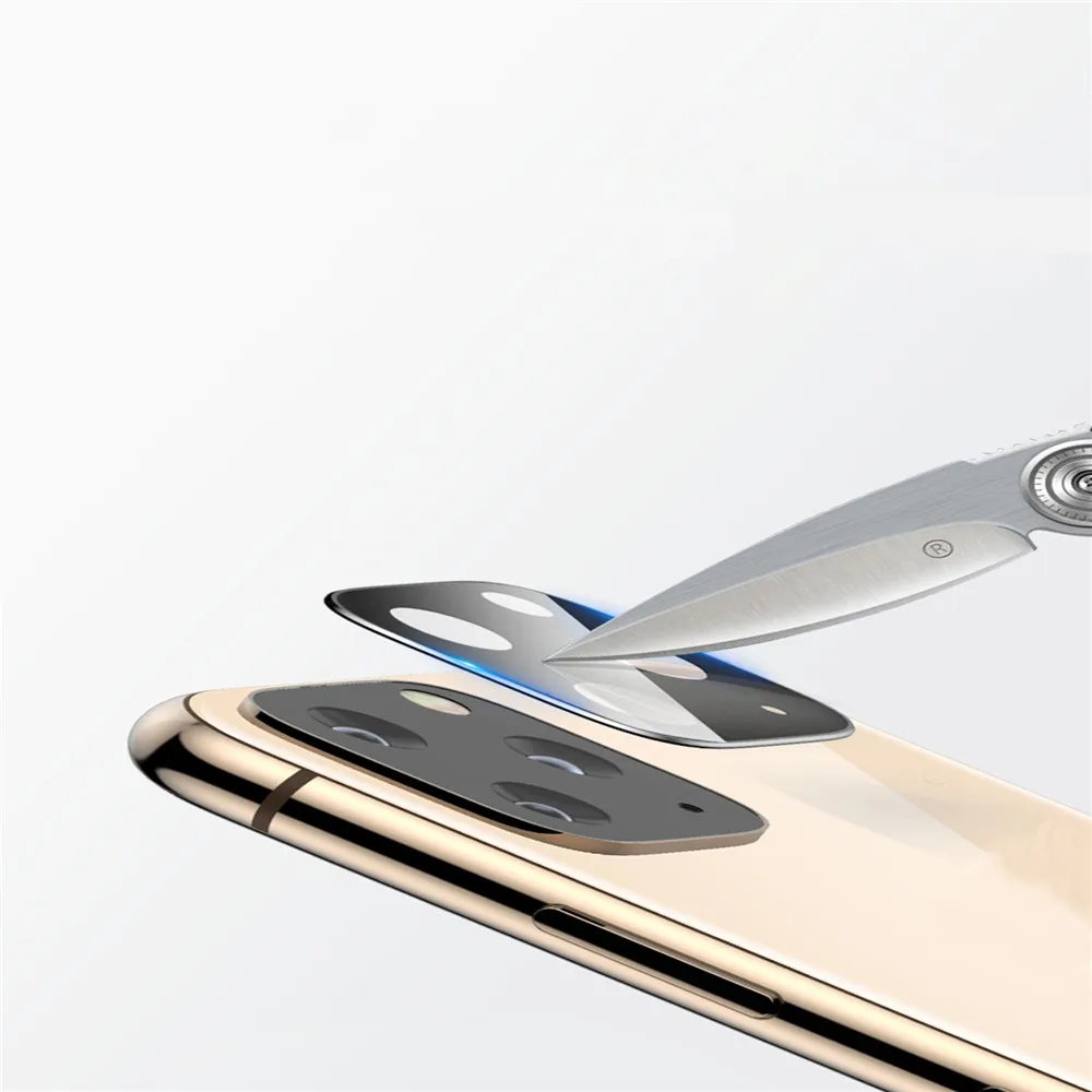 Стеклянная пленка для объектива камеры iPhone 11/ 11 Pro / Max мобильный телефон задняя