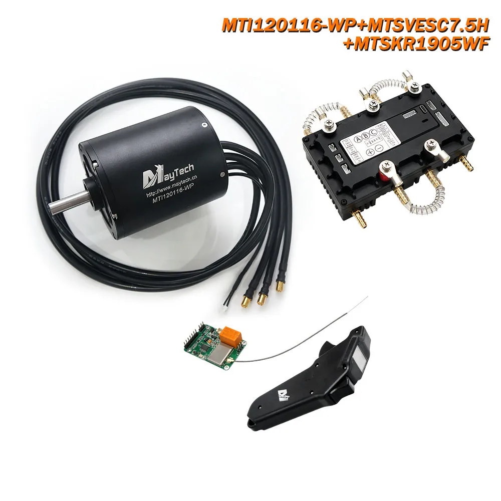 Maytech 120116 кВт водонепроницаемый мотор MTSVESC7.5H 300A контроллер VESC с водяным