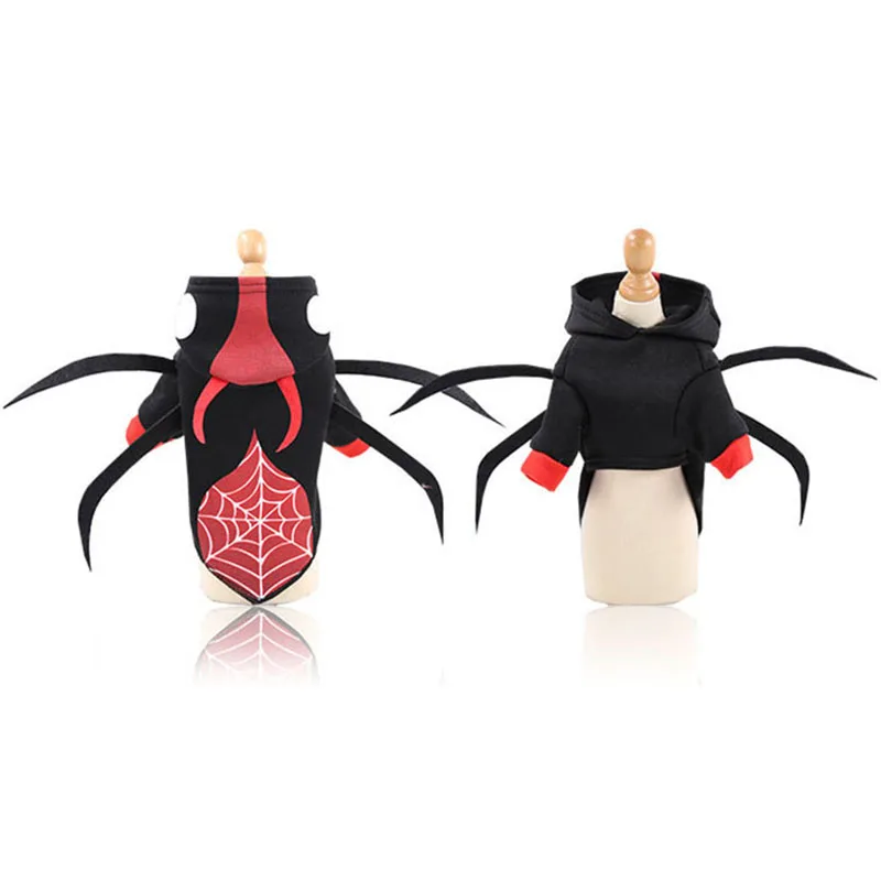 Dog Costume Warm Hoodies Puppy Halloween Cosplay Apparel Outfits Funny Pet Party Dress Up Accessories for Pug Chihuahua Teddy | Дом и сад