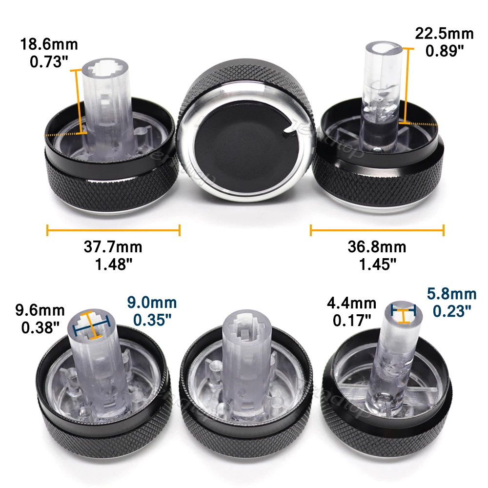 Переключатель кондиционера для Mazda 2 ручка из алюминиевого сплава панели