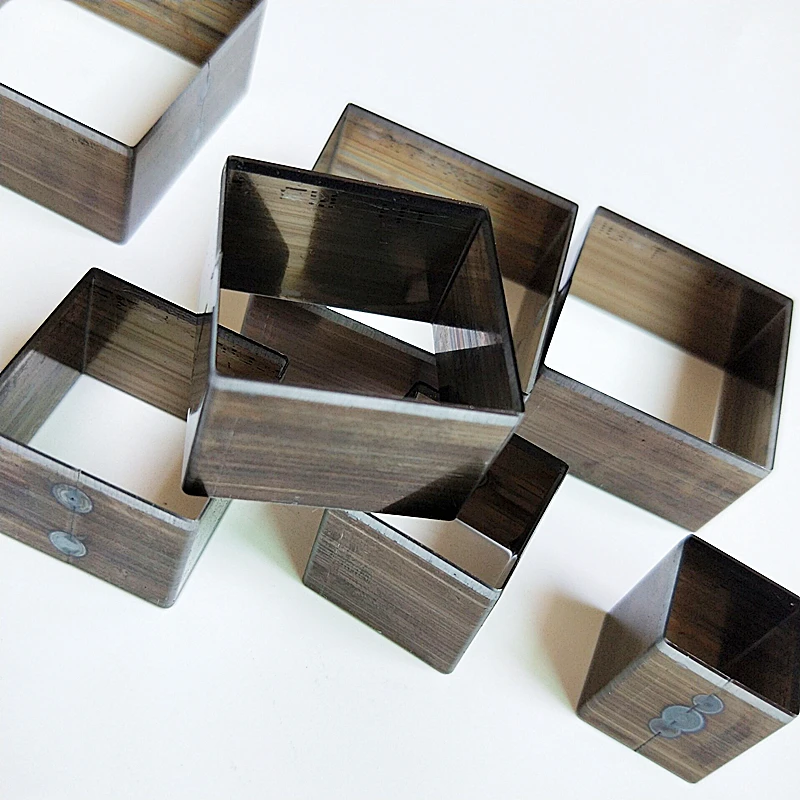 9 шт./компл. Японские Стальные лезвия штампованные стальные Дыроколы форма для