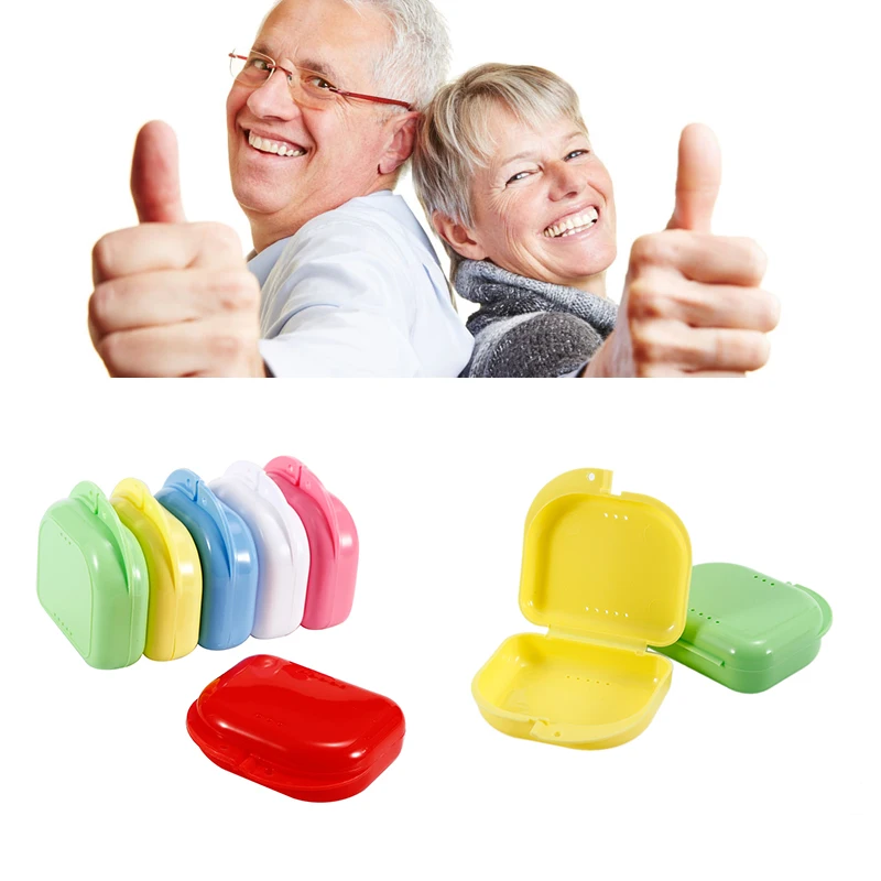 Новинка 5 цветов фиксатор ортодонтического мундгера для хранения протеза