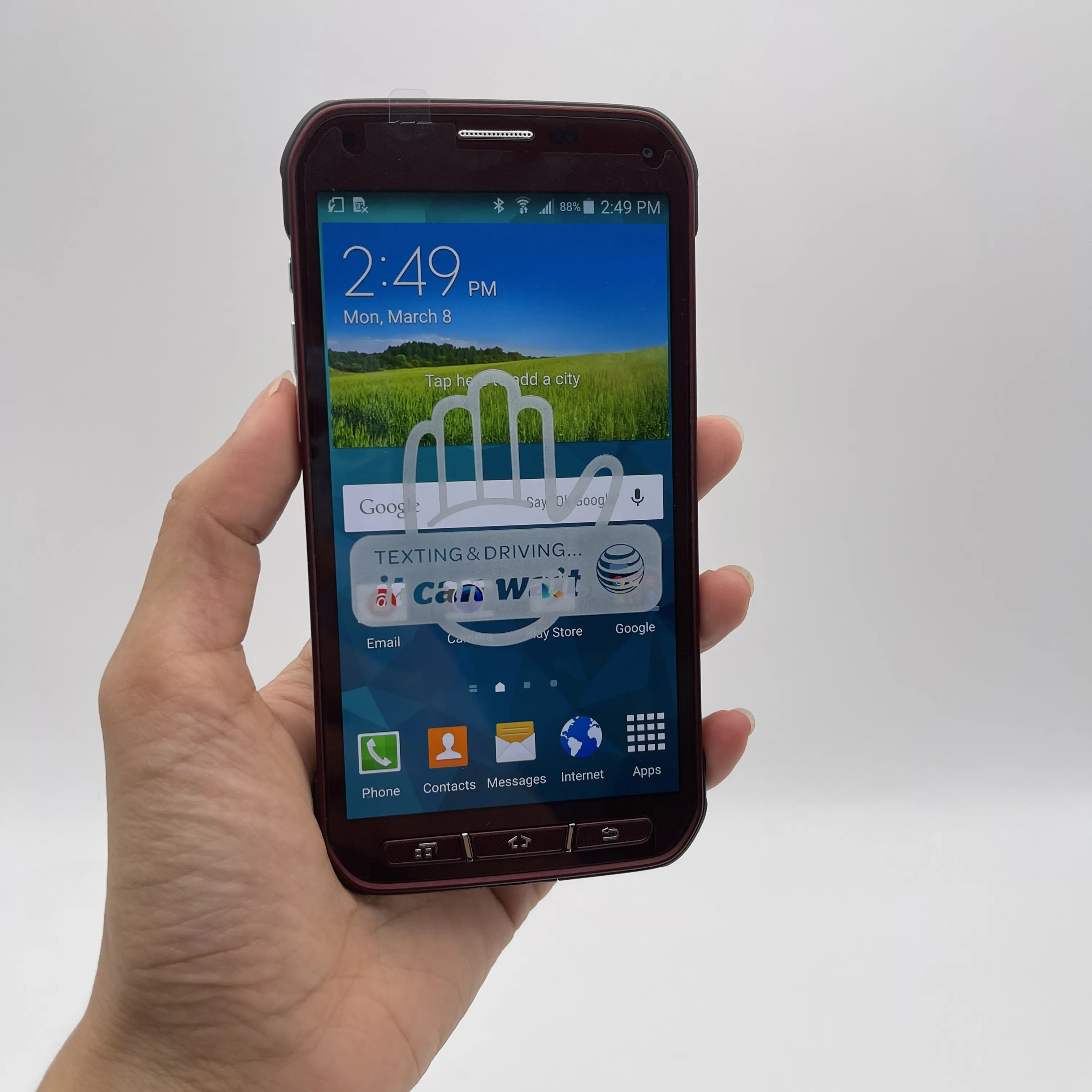 Восстановленный Оригинальный смартфон Samsung Galaxy S5 Active G870A сенсорный экран 5 1 дюйма