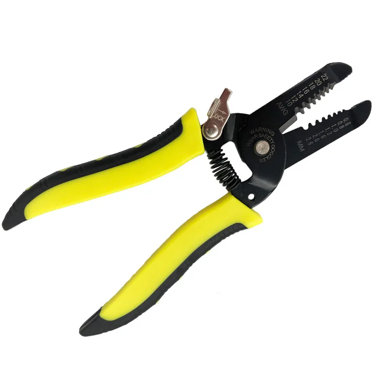

Portable Wire Strippers For Cutting Cables , Stripping And Crimping Pliers , Multifunctional Electrician Hand Tools