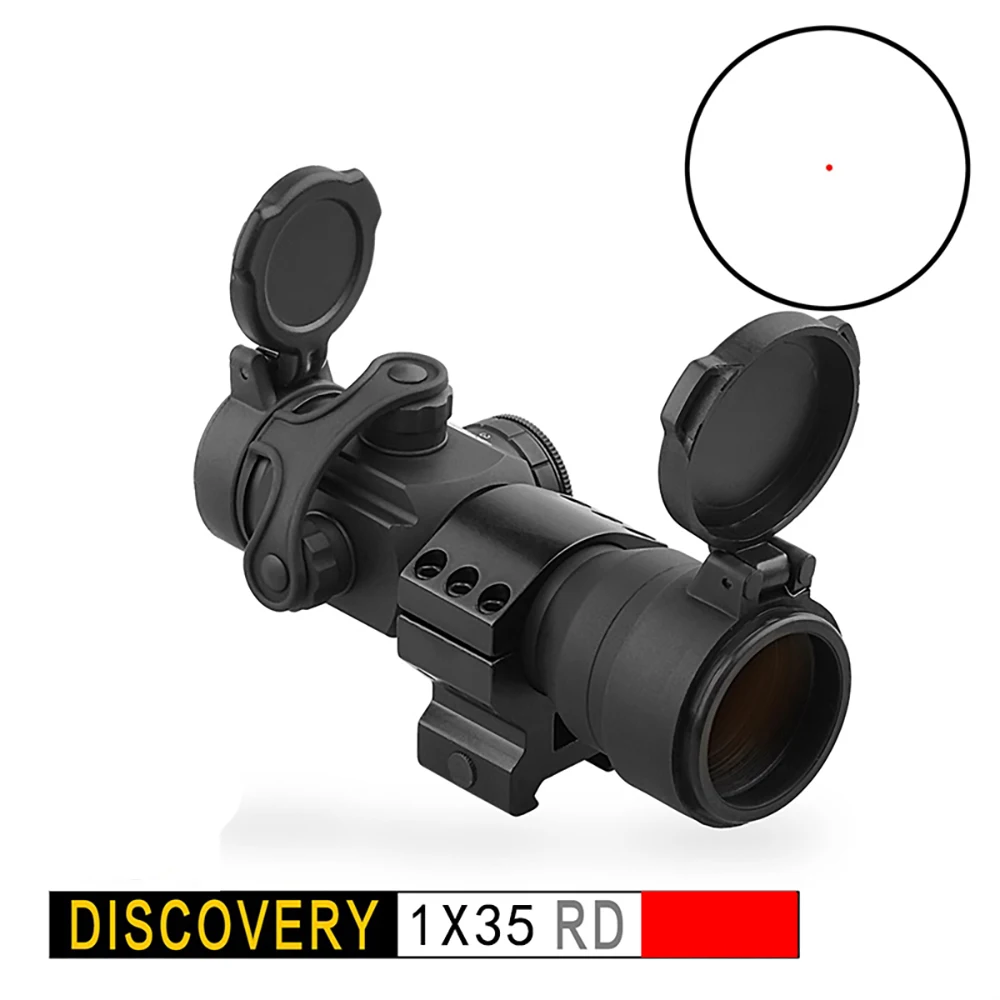 Обнаружение CRD 1X35RD Reddot страйкбол красная точка для винтовки Air Soft PCP прицел с 20 мм Пикатинни