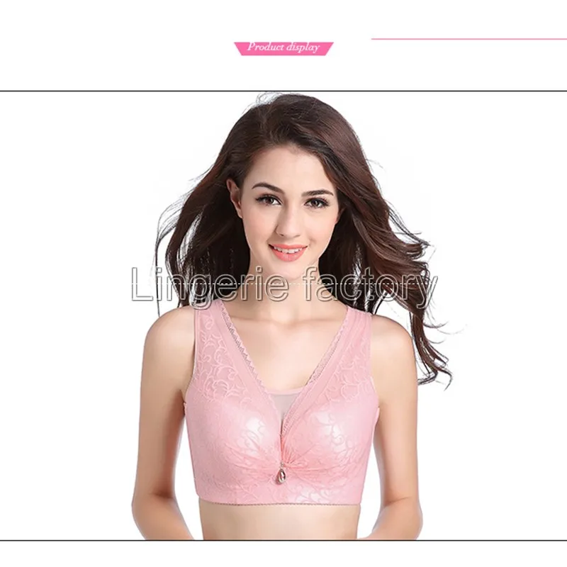 Сексуальный женский кружевной бюстгальтер большие размеры D чашечка