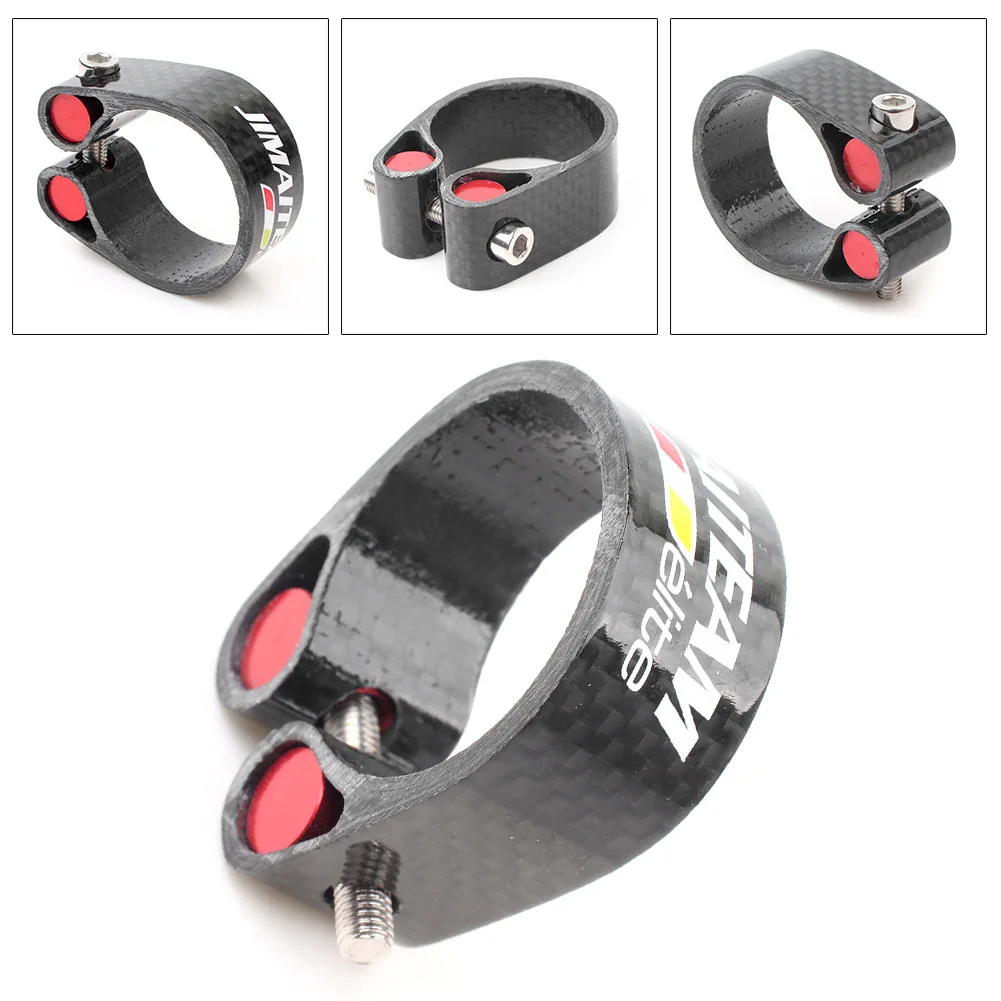 

27.2-31.6mm Seat Post Clamp Carbon Fiber Lock Seat Tube 27.2/30.8/31.6mm