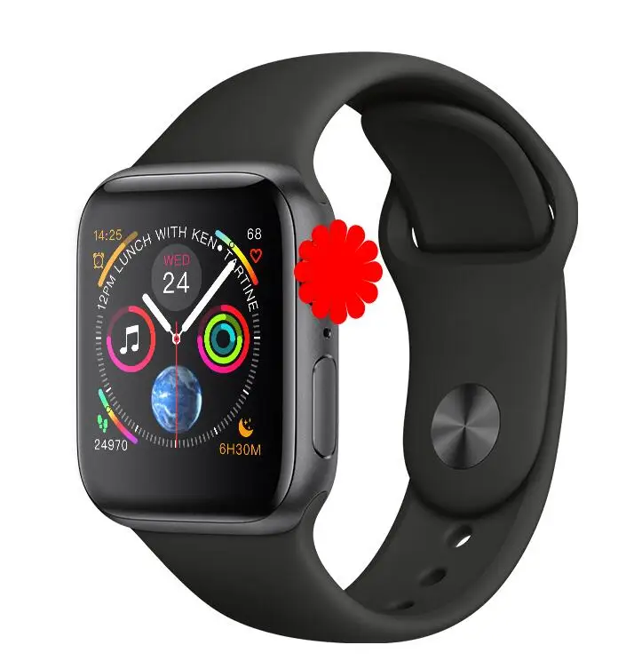 Умные часы iwo8 IWO 8 Plus 44 мм Bluetooth Smart watch Series 4 1:1 SmartWatch для IOS iPhone Android ЭКГ-шагомер сердечного ритма