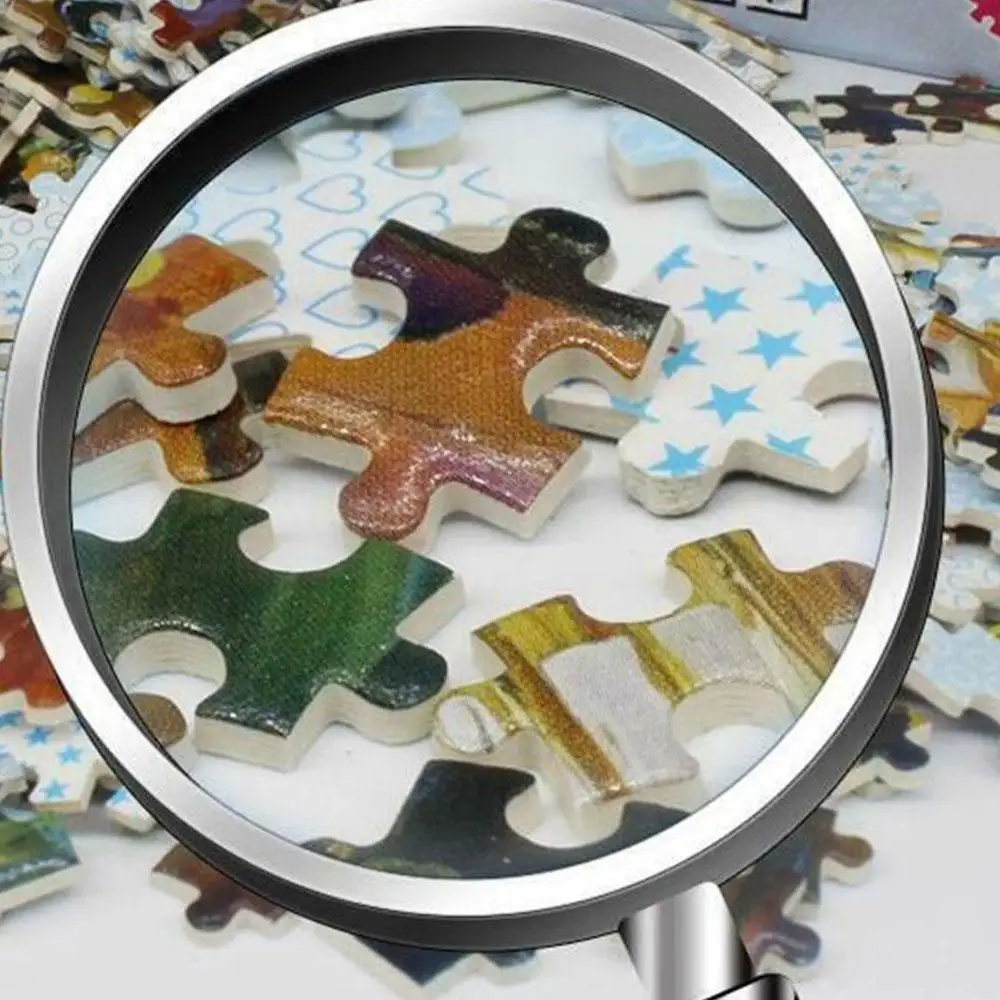 

1000 Pieces for Adults Jigsaw Puzzles Interesting Painting Pattern Puzzles Wooden 1000 Pieces Puzzles DIY Stress Relief Toys