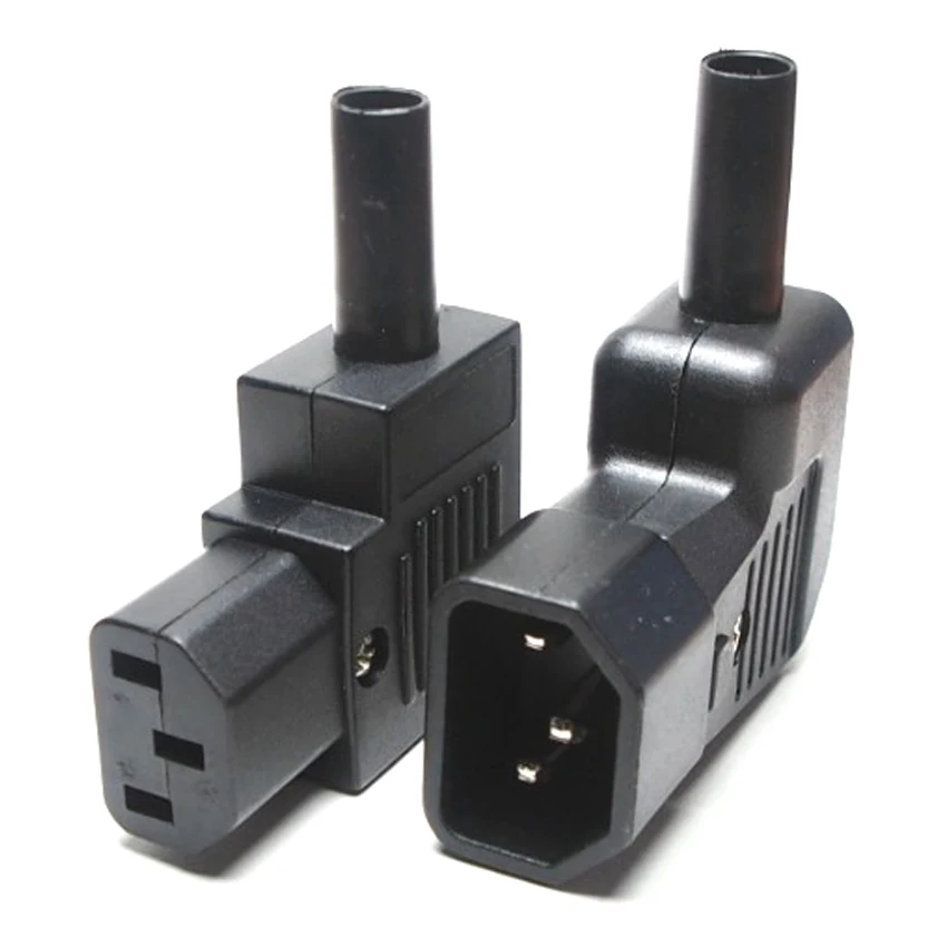 Проводная розетка 250 В 10a IEC320 C13 C14 PDU монтажный соединитель под углом 90