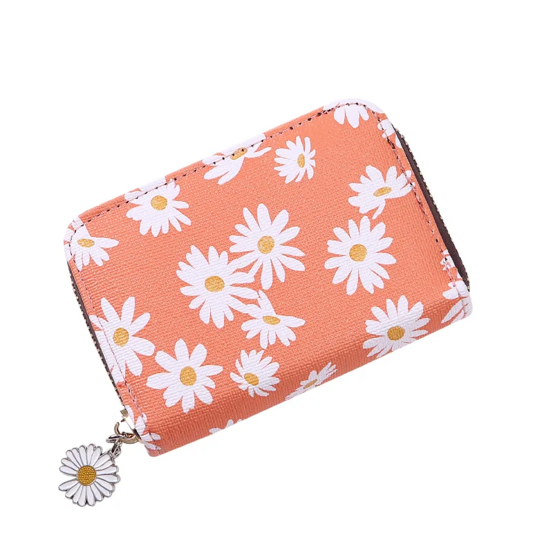 2021 новый цветочный женский бумажник с отделениями для карт из искусственной кожи