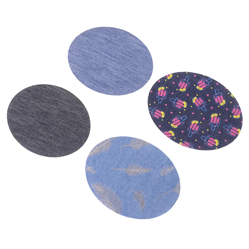 Накладки на джинсы накладки ремонт налокотники джинсовые одежду наклейки из