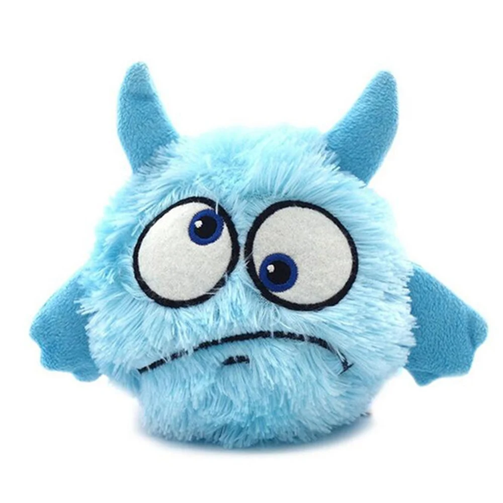 Игрушка собака со звуком плюшевый гигающий мяч игрушки для щенка автоматический