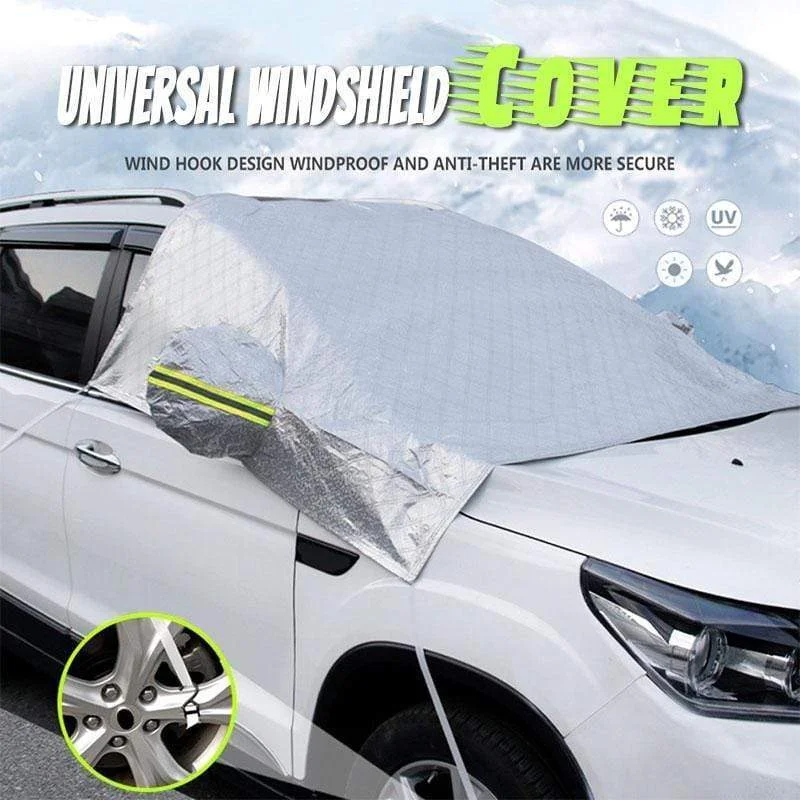 

Winter Thickening Car Windshield Cover Prevent frost and snow Outdoor Anti-frost dustproof heatproof fit sedan SUV Hatchback