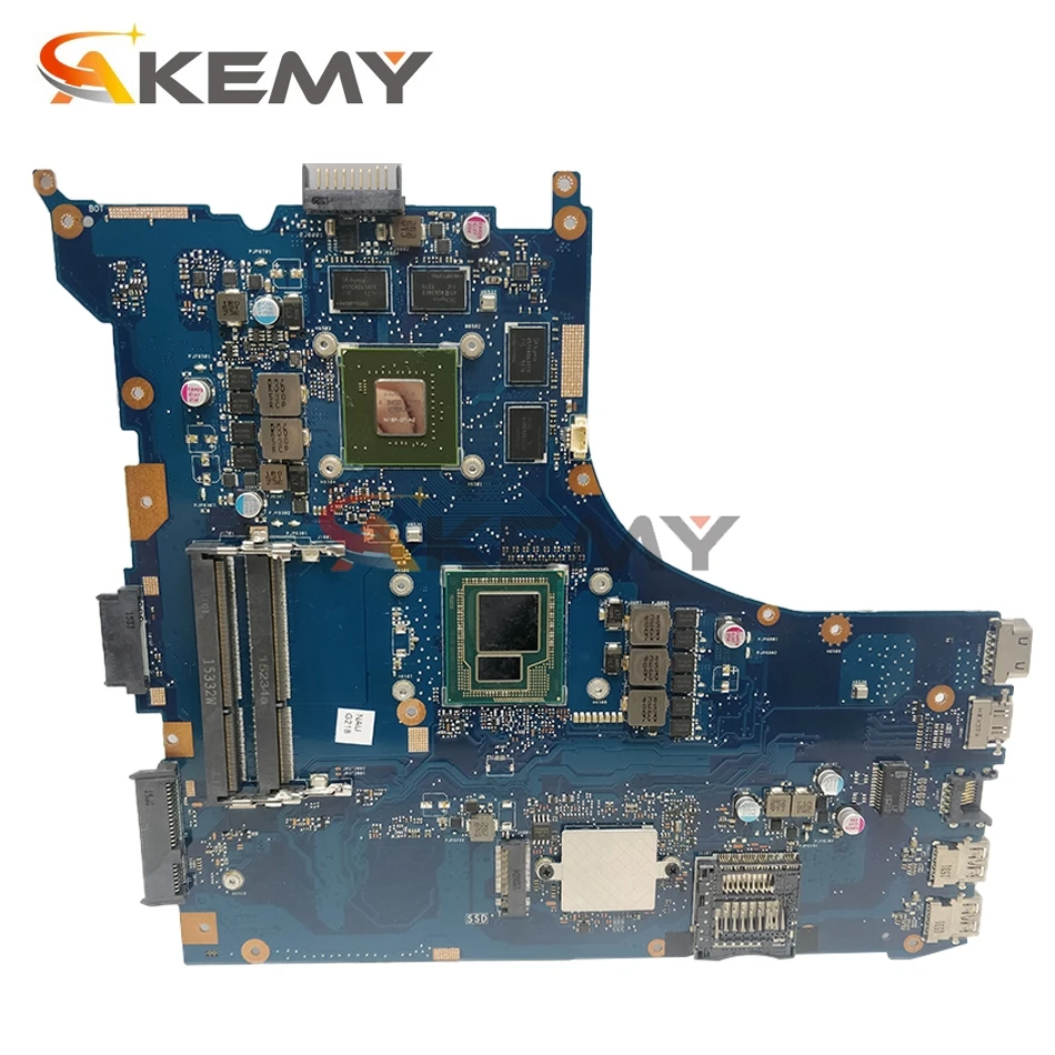 Akemy GL552JX материнская плата для ноутбука ASUS ROG GL552JK ZX50J FX-PLUS оригинальная I7-4720HQ/4750HQ