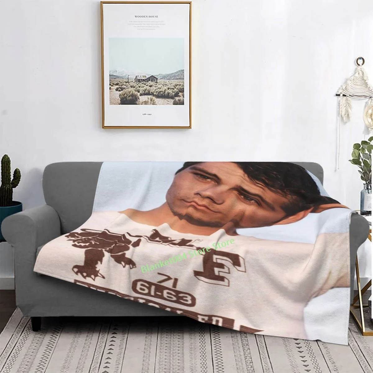 

Dylan Obrien Blanket Plush Velvet Warm Decoration Bed Home Throw Sofa Blankets Unisex Children Boys Gifts Adult NEW