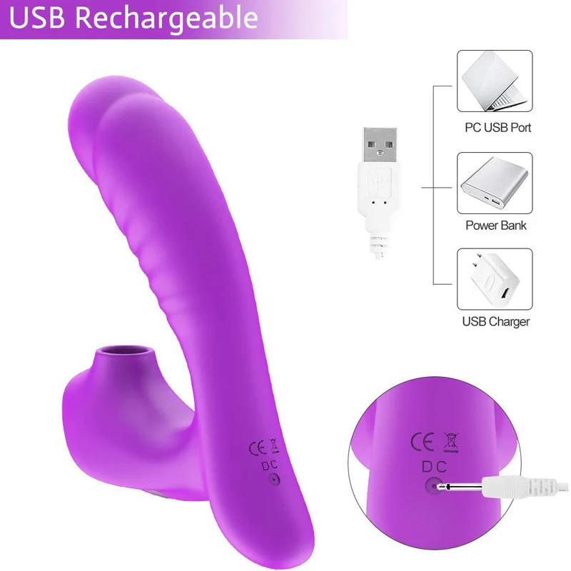 G Spot вибратор сосать 10 режимов на присосках для клитора массаж вагины стимулятор