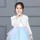 Детская кружевная куртка, на возраст 2-10 лет