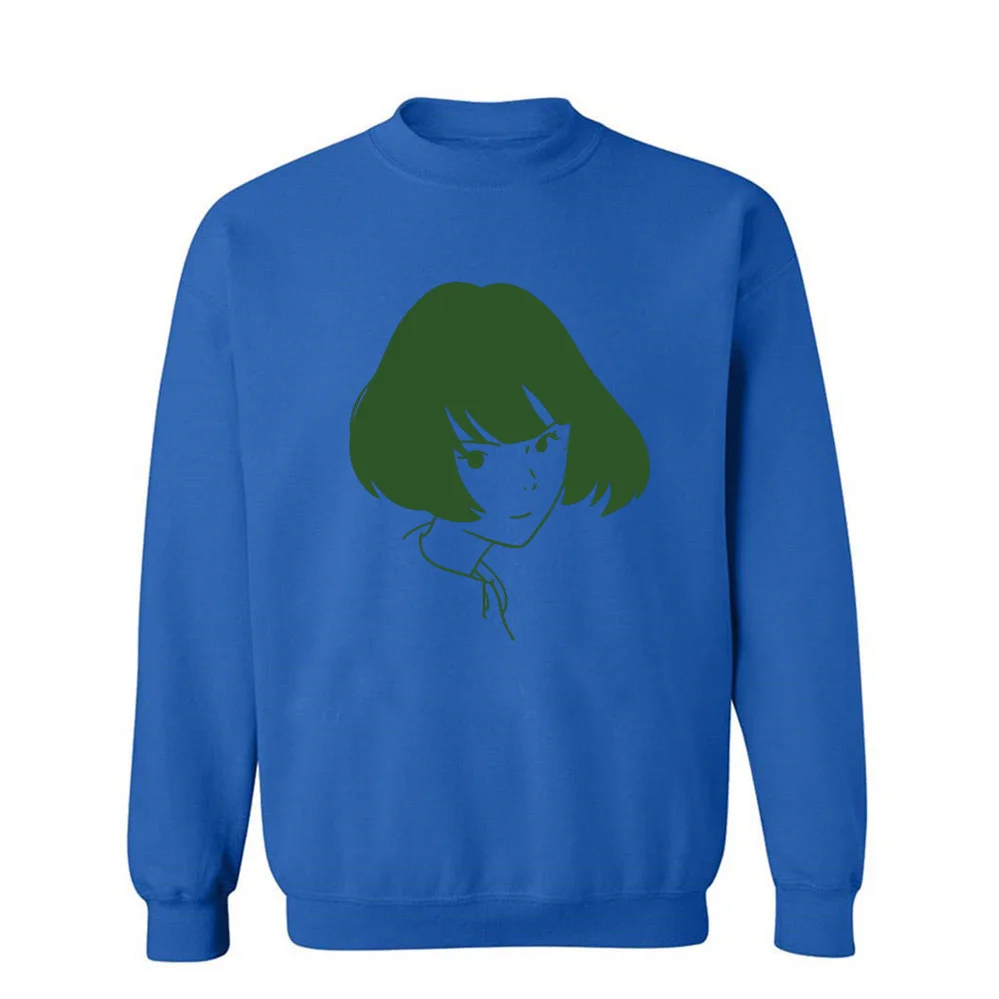 Мужские толстовки с капюшоном Tatami Galaxy Высококачественная хлопковая флисовая