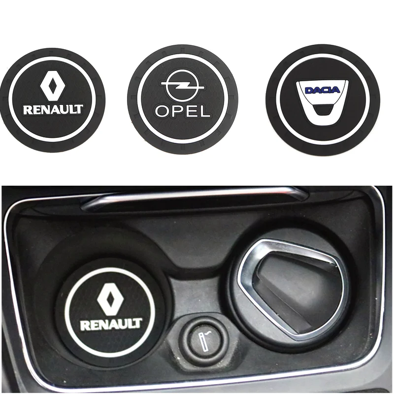 1/2 шт. Автомобильный держатель для бутылки с водой нескользящий коврик из