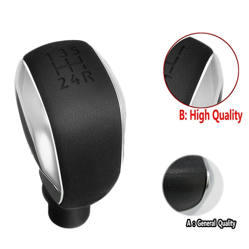 5 Скорость Шестерни рукоятка рычага переключения передач головка черный