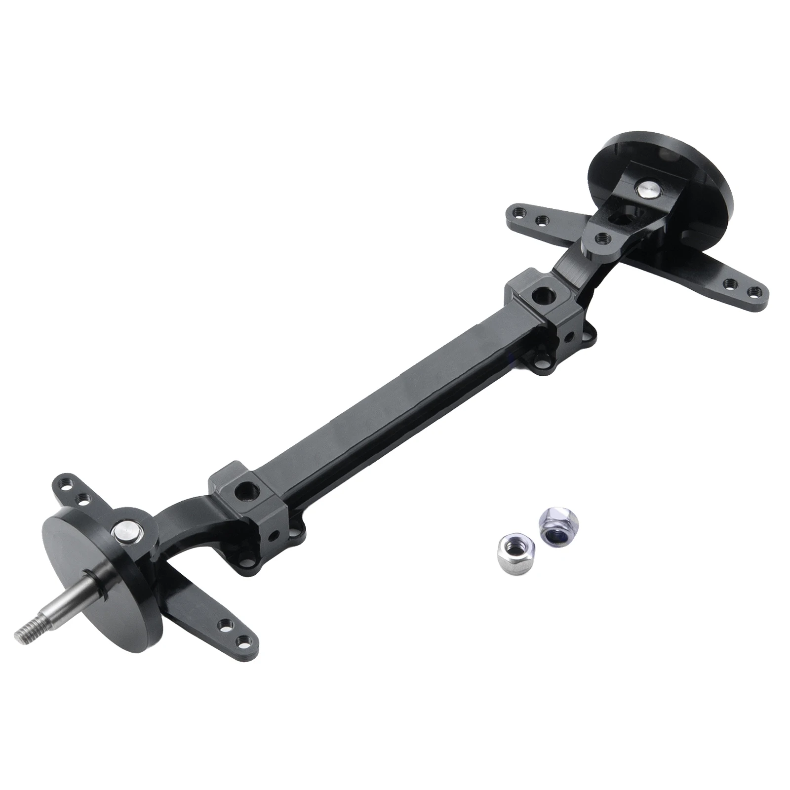 

Тяжелый трактор из алюминиевого сплава, передний руль в сборе для 1/14 Rock транспорт, грузовиков, аксессуары «сделай сам»