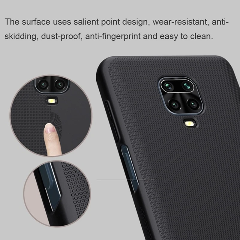 Чехол для телефона Xiaomi Redmi Note 9s Матовый PC матовый жесткий чехол накладка на заднюю