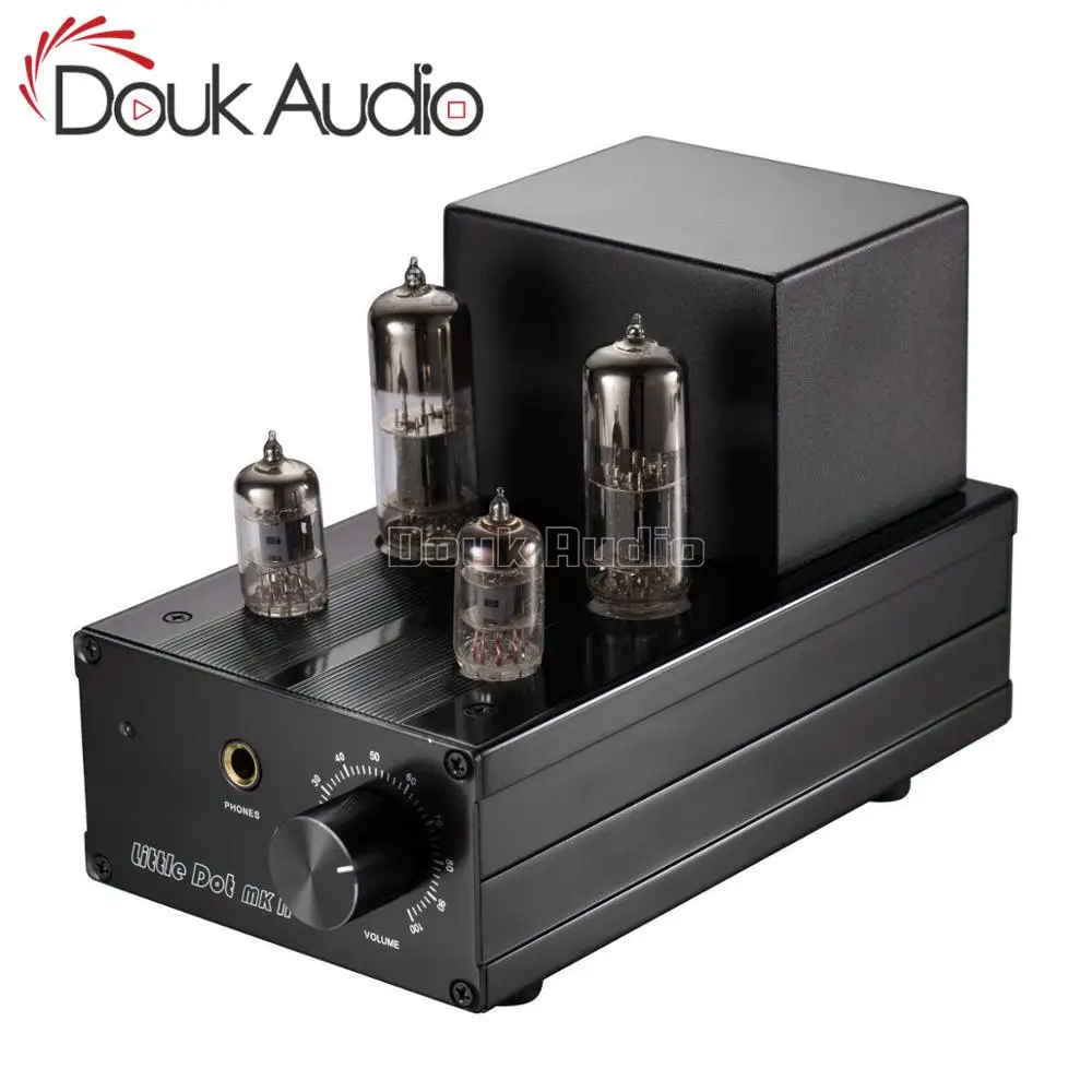 Douk аудио мини 6J1 вакуумный ламповый усилитель для наушников HiFi стерео Предварительный усилитель