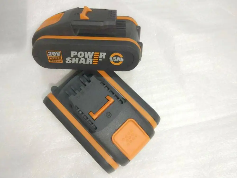 Аккумулятор 20 в литий-ионный аккумулятор 1500 мАч 2000 для Worx WX390/WX176/WX166.4/WX372.1