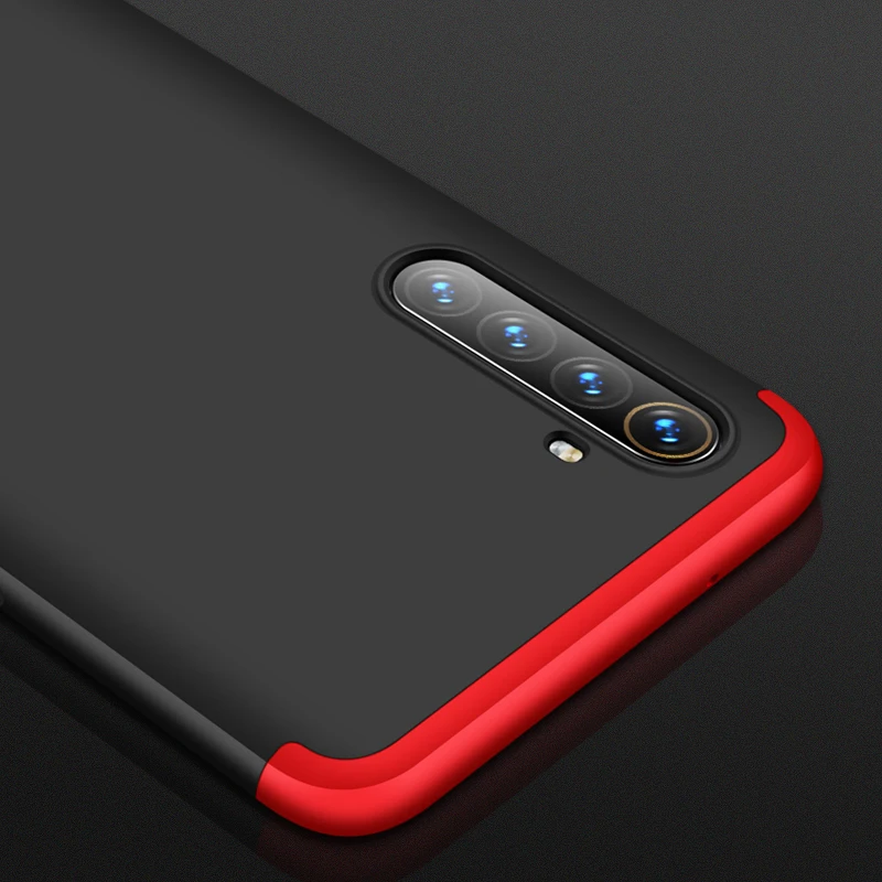Чехол на 360 градусов с полным покрытием для Oppo Realme XT X2 X 2 Pro матовый ударопрочный 3 в