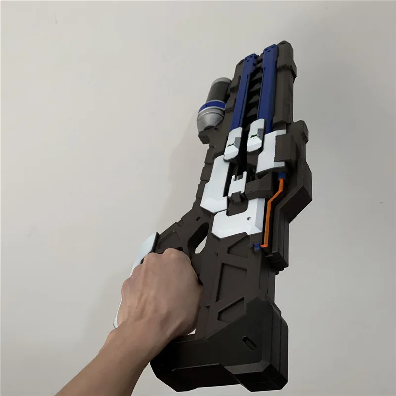 1:1 Huge Rifle Gun Model Weapon Cosplay Game OW D.va Soldier 76 Outdoor Shootout Cos Halloween Props Safe PU Heavy 68cm | Тематическая