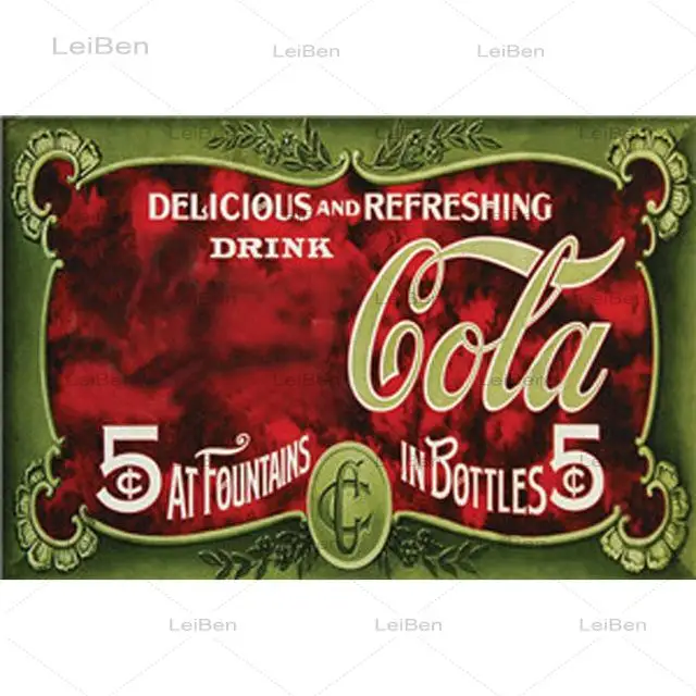 Ледяной Кокс Продажа металлический жестяной знак старомодная металлическая