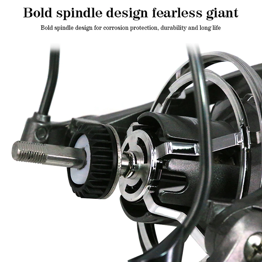 Водонепроницаемая спиннинговая катушка 8000 10000 12000 передаточное число 4 7: 1 для