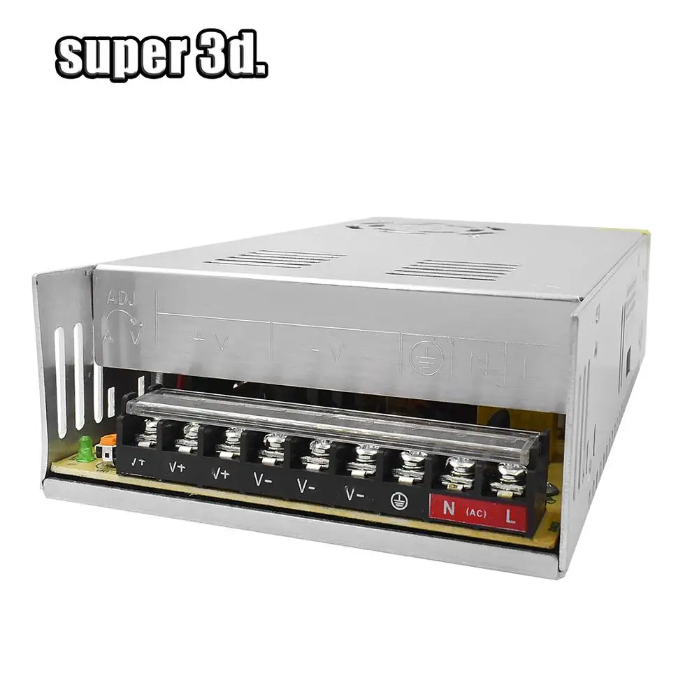 Детали для 3D принтера импульсный источник питания AC/DC 12V 30A S 360 12 360W и 24V 15A с