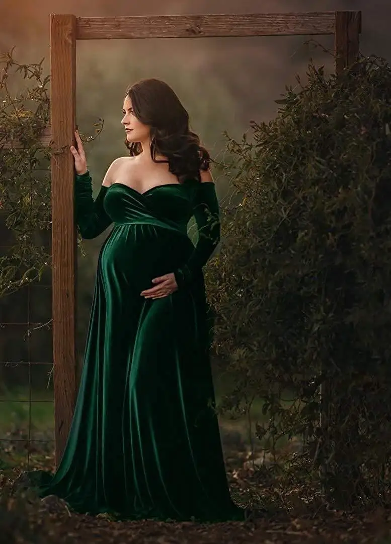Новые платья Elegence для беременных; длинное платье для беременных; платье макси для беременных; реквизит для фотосессии