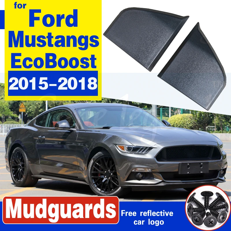 Для Ford GT350 Rocker Winglets боковая юбка спойлер защита для Mustangs EcoBoost GT V6 2015 2018