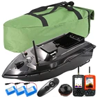 500 м Беспроводная рыболовная приманка лодка с двумя двигателями стандартная лодка Одиночная катапульта рыболовная лодка с ЖК-дисплеем рыболовные устройства радиоуправляемая игрушечная лодка