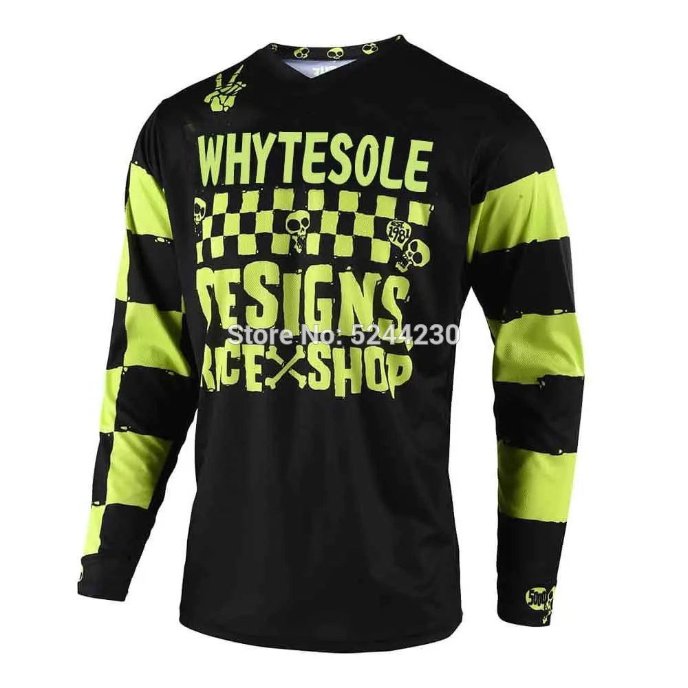 2020 Джерси для езды на велосипеде и мотокроссе горных велосипедов спуске по