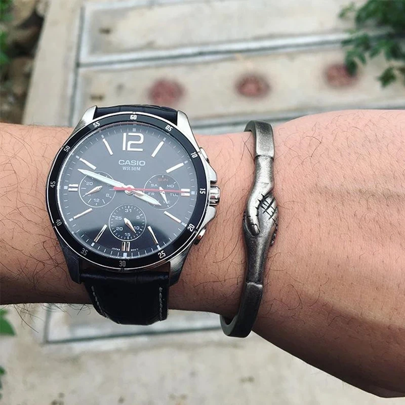 Новые браслеты из титановой стали ювелирные изделия винтажные браслеты-качалки