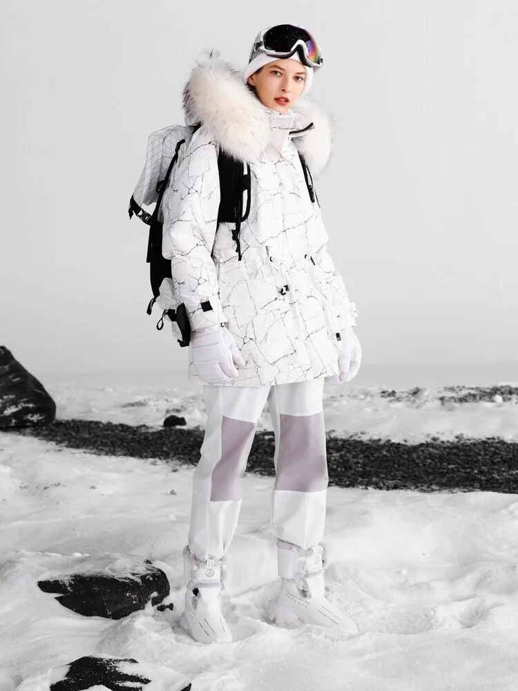 

Bosdeng Down Jacket Women's Extreme Cold 2021 New Profile Raccoon Fur Collar Medium Length Thickened 90 Goose Down B10142312