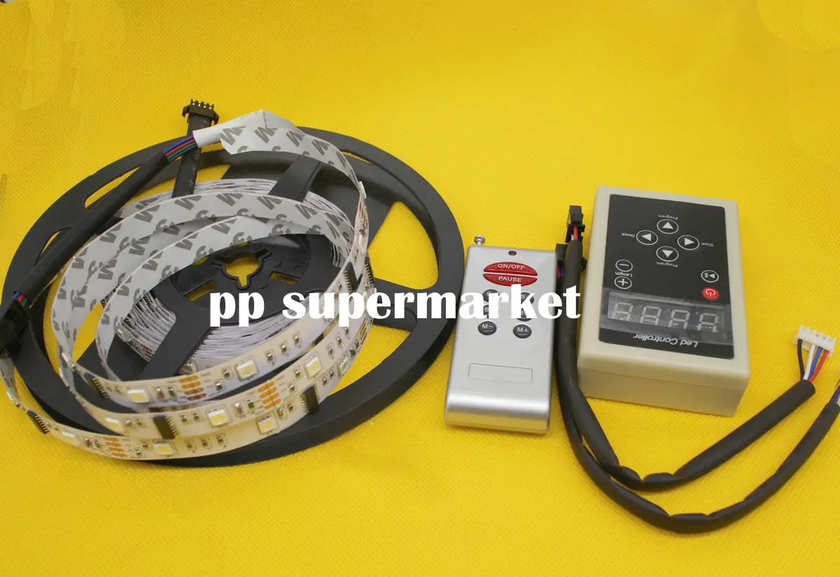Светодиодная лента 5050 RGB Dream Color 6803 + пульт дистанционного управления IC RF адаптер