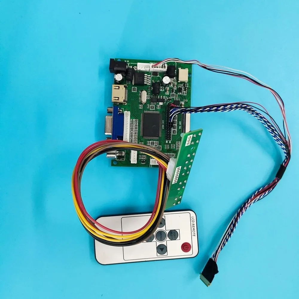 Kit de Trabalho para Ltn156at02 Driver Painel Display Hdmi Lcd 1366×768 2av Remoto Vga av Monitor Tela 40pin Placa Controlador Led