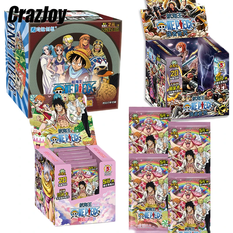 Cartas de One Pieces de Anime japon&eacute;s, Luffy, Zoro, Nami, Chopper, Franky, nuevas colecciones, juego de cartas coleccionables, juguete de batalla para ni&ntilde;os, 2021-0