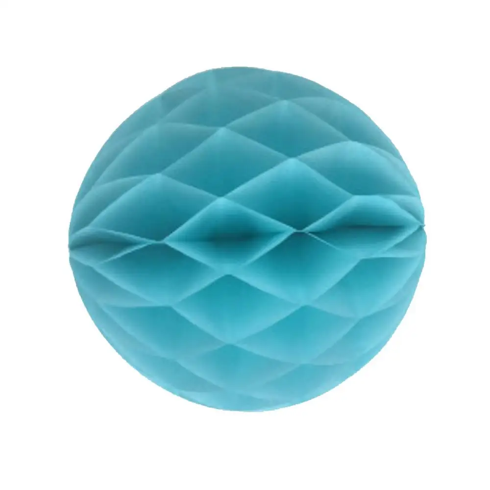 Teal 2 шт декоративные бумажные вафельные шары фестиваль фонарь Круглый Китайский бумажный фонарь Висячие шары для украшения для вечеринки, дня рождения - Цвет: Teal
