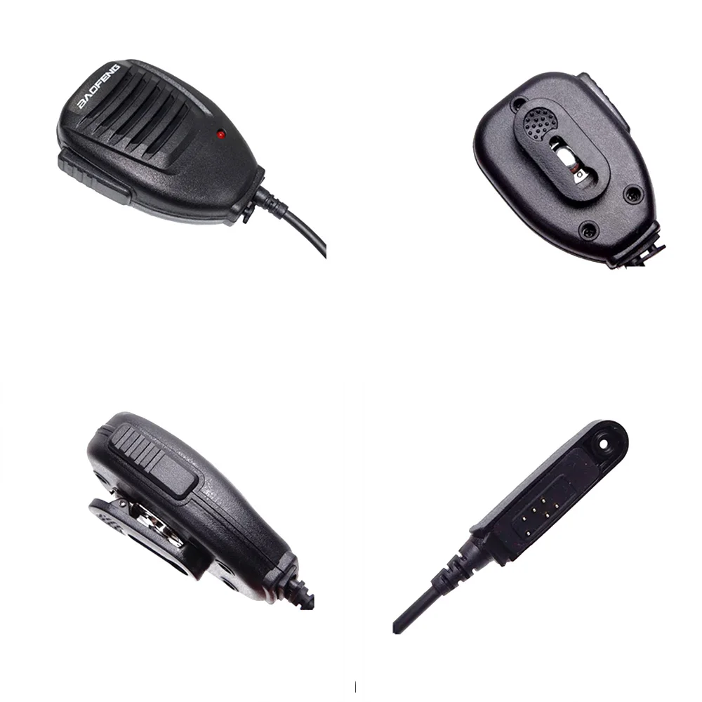 8 шт. аксессуары BAOFENG динамик микрофон для A58 BF-9700 UV-9R plus водонепроницаемый Walkie Talkie