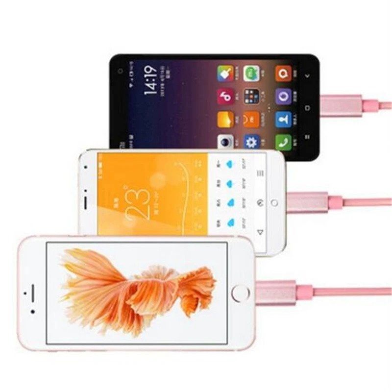 Usb-кабель для iPhone XR 8 7 6 зарядное устройство 3 в 1 Micro USB кабель Android type c type-c кабели